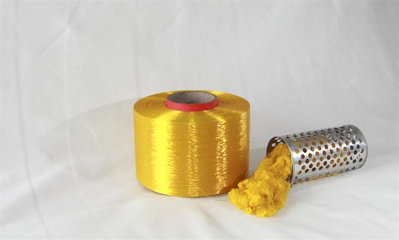 碱减量黄色尼龙定岛纤维